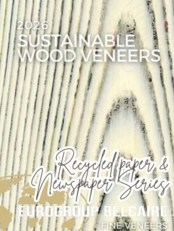 CATALOGUE – Sustainable Veneers: Recycled Paper & Newspaper Series